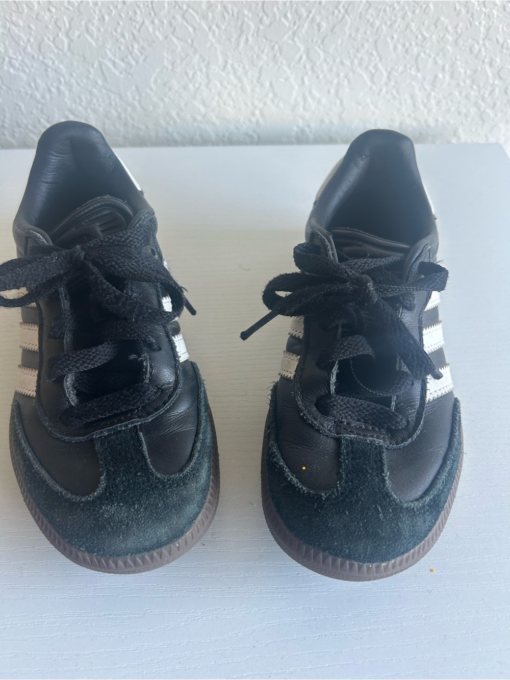 adidas Kids Black and White Low-Top Sneakers